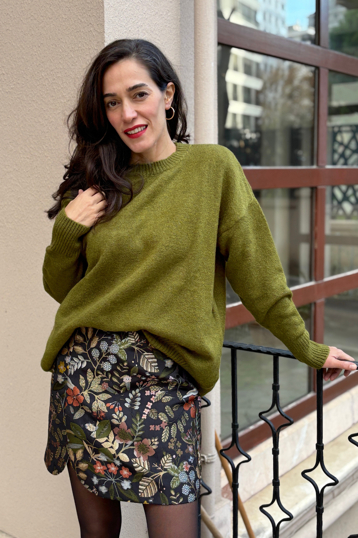 Siyah Dokuma Anvelop Etek