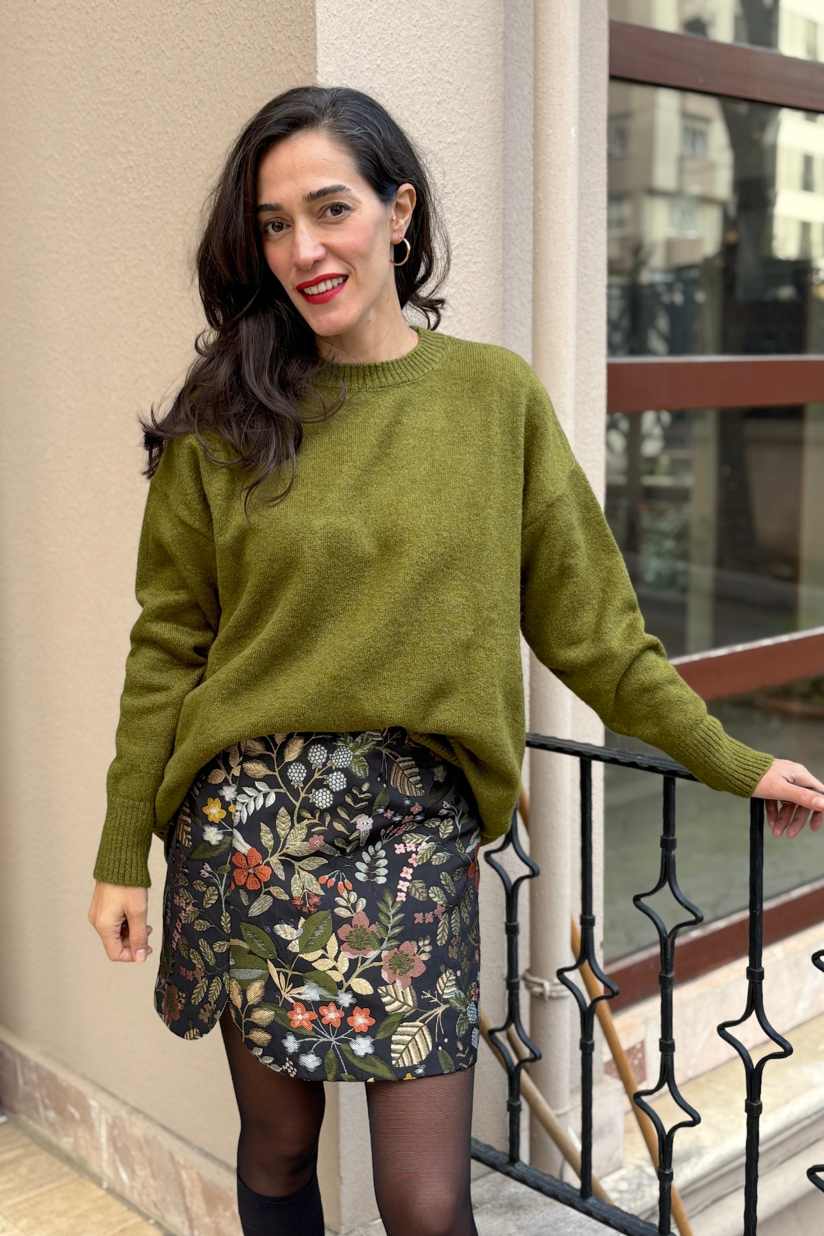 Siyah Dokuma Anvelop Etek